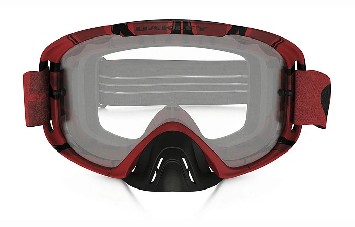 Oakley O-Frame 2.0 Intimidator мотоочки, красно-черный