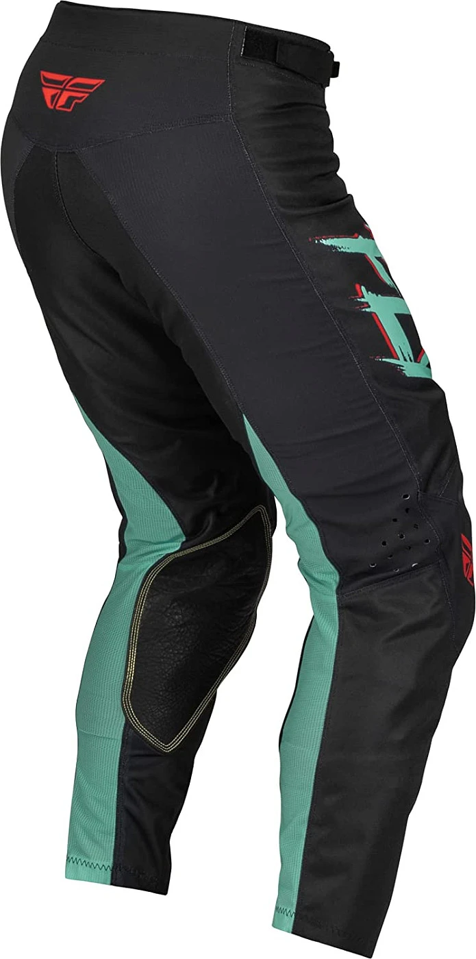 Fly Racing Kinetic S.E. Rave Black/Mint/Red мотоштаны