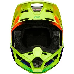 Fox Racing V1 Gama 2020 Yellow шлем кроссовый