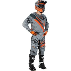 Fly Racing Evolution 2.0 2018 джерси, серо-оранжевый