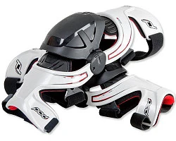 POD K300 MX защита коленей, бело-красный