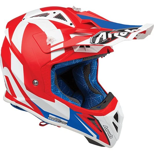 Airoh Aviator 2.3 Bigger Red Matt шлем внедорожный, красный матовый