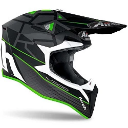 Airoh Wraap Mood Green Matt шлем внедорожный
