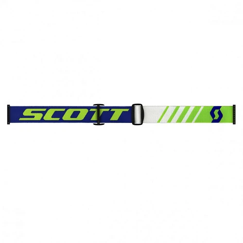Scott Hustle MX Green/Blue/Electric Blue Chrome Lens мотоочки