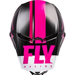 Fly Racing Kinetic Thrive шлем кроссовый, розово-черно-белый