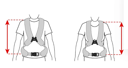 USWE Tracker 22L Daypack, S/M, Black/Blue рюкзак, черно-синий