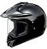 Shoei Hornet-ds Plain шлем, черный матовый