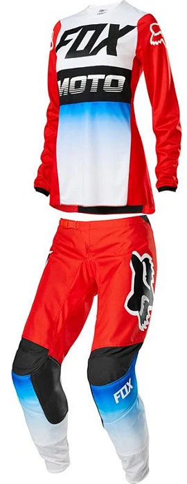 Fox Racing 180 Fyce Womens Blue/Red комплект женский, красный
