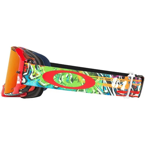 Oakley Airbrake Jeffrey Herlings Signature Series Goggle мотоочки, красная линза (OO7046-84)