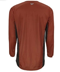 Fly Racing Kinetic Fuel джерси, кирпично-черный