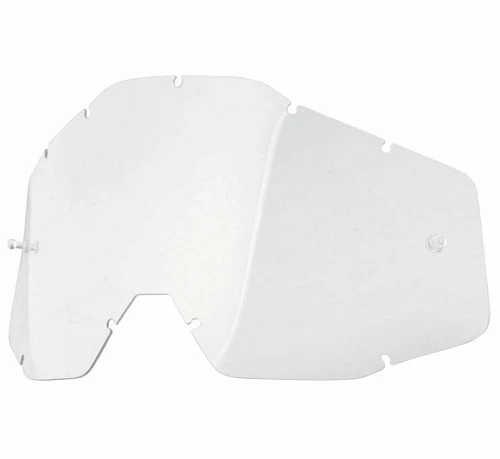 100% Strata Mini Anti-Fog Clear линза детская, прозрачный