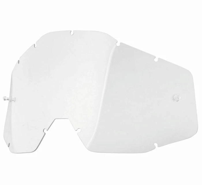 100% Strata Mini Anti-Fog Clear линза детская, прозрачный
