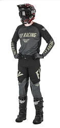 Fly Racing Evolution DST 2021 комплект, серо-черный