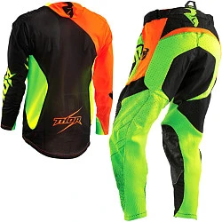 Thor Core Air комплект, оранжево-черно-салатовый