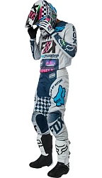 Fox Racing 180 Czar 2019 мотоштаны, сине-серый