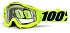 100% Accuri Enduro Fluo Yellow Clear Dual Lens мотоочки