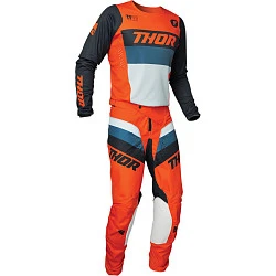 Thor Pulse 2021 Racer Orange/Midnight джерси
