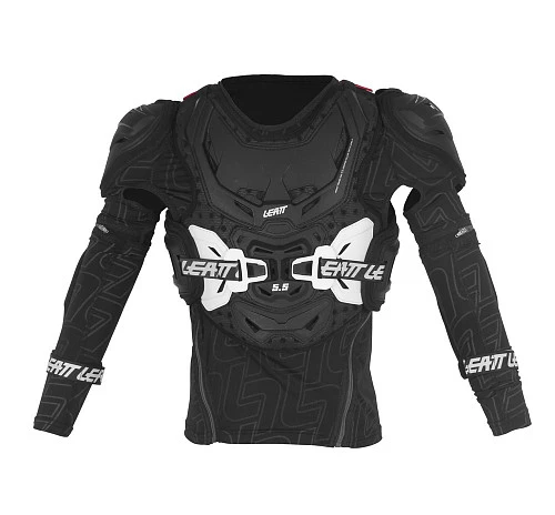 Leatt 5.5 JR моточерепаха подростковая, черный