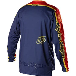 Troy Lee Designs GP Factory джерси, сине-желто-красный