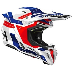 Airoh Twist 3 Dynasty Red/Blue Gloss шлем внедорожный