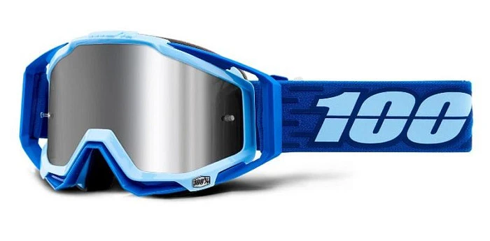 100% Racecraft Plus Rodion/Injected Silver Flash Mirror Lens мотоочки