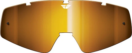 Fly Racing линза зеркальная Antifog, янтарный