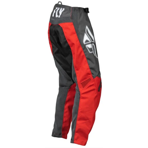 Fly Racing F-16 2023 Grey/Red мотоштаны подростковые