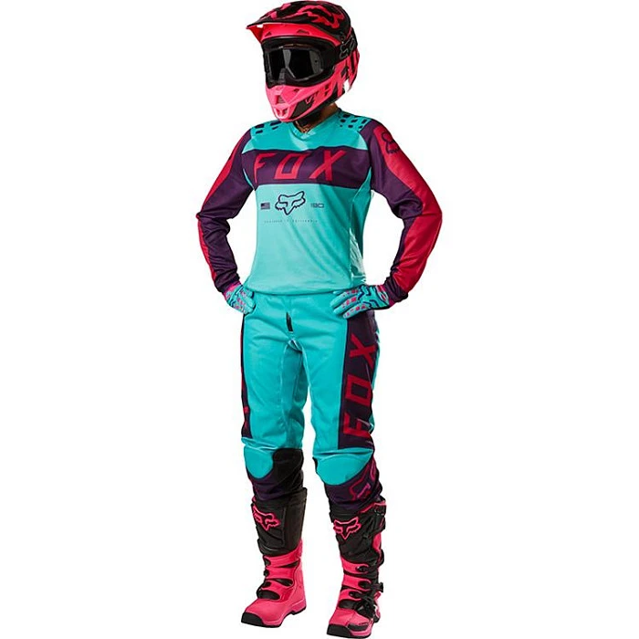 Fox Comp 5 Womens мотоботы женские, черно-розовый