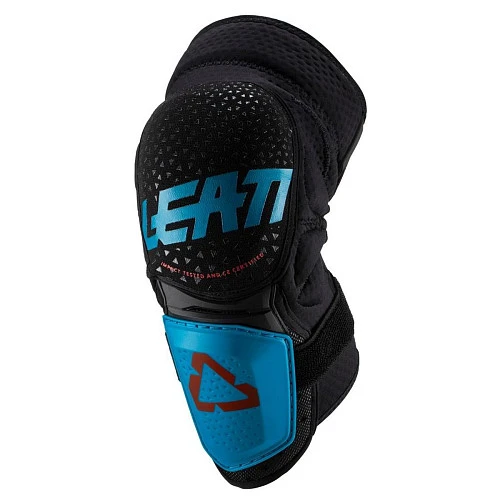 Leatt 3DF Hybrid наколенники короткие, сине-черный