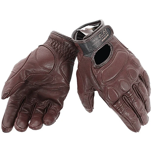 Dainese Blackjack кожаные перчатки, темно-коричневый