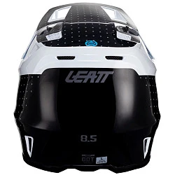 Leatt Kit Moto 8.5 V24 Black/White шлем кроссовый + Velocity 5.5 мотоочки