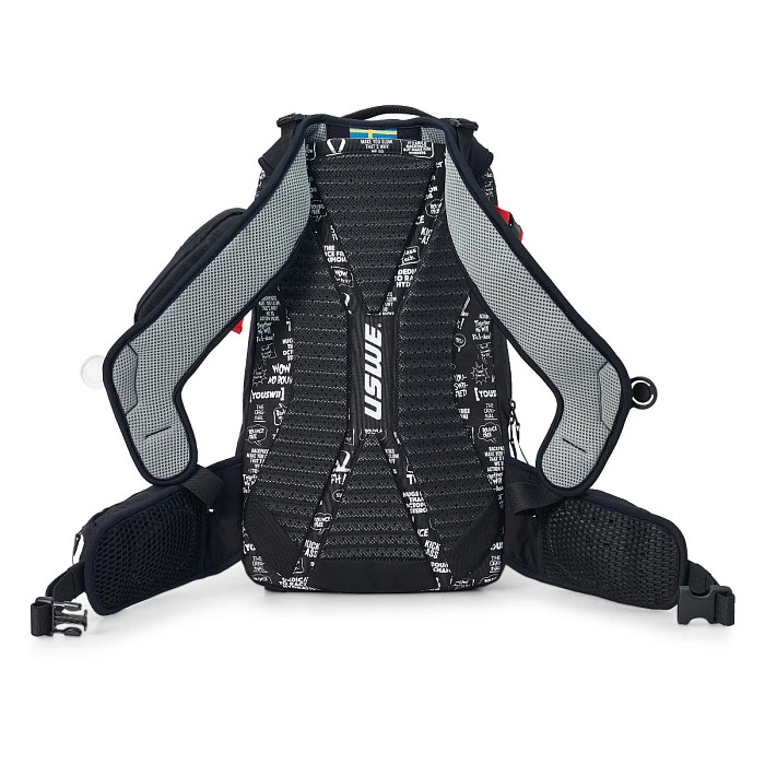 USWE Core 25L Off-Road Daypack, Black/Red рюкзак, черно-красный