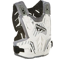 Fly Racing Pivotal Youth панцирь без плеч детский, белый