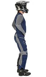 Fly Racing Patrol Overboot 2022 комплект эндуро, синий