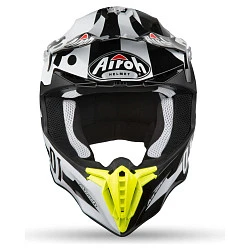 Airoh Twist Racr шлем внедорожный, черно-желтый