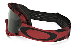 Oakley O-Frame Intimidator мотоочки, красно-черный, темно-серая линза