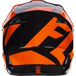 Fox Racing V1 Race 2017 Youth шлем подростковый, черно-оранжевый