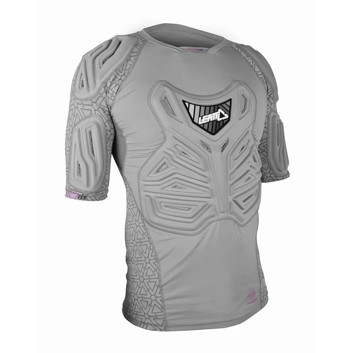 Leatt Roost Tee Junior защитная футболка подростковая, серый