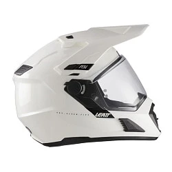 Leatt Kit ADV 7.5 White шлем + Vizion 2.5 мотоочки, белый