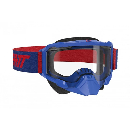 Leatt Velocity 4.5 SNX Royal / Clear очки снегоходные