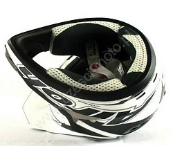 Airoh CR900 шлем кроссовый, черно-белый