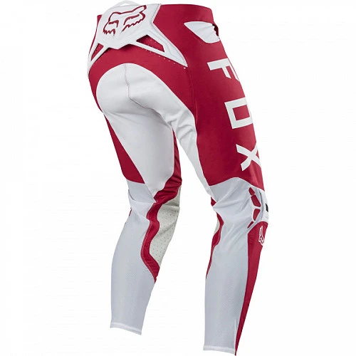 Fox Racing Flexair Preest мотоштаны, темно-красно-белый