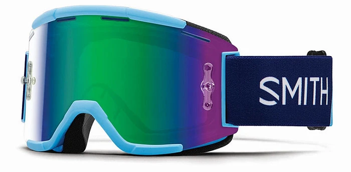 Smith Squad MTB GNSX Linear мотоочки, зеленая зеркальная линза