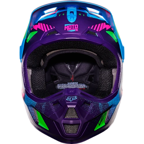 Fox Racing V2 Vicious Special шлем кроссовый, фиолетово-синий