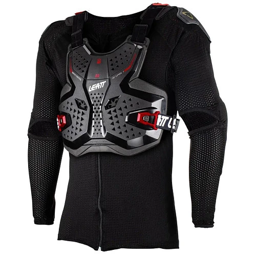 Leatt Body Protector 3.5 Junior Black/Red моточерепаха подростковая, черно-красный