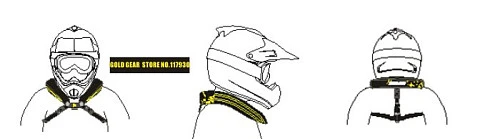 Scoyco N02B защита шеи, черный