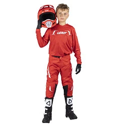 Leatt 3.5 Ride Kit Junior 2026 Red комплект подростковый, мотоштаны + джерси, красный