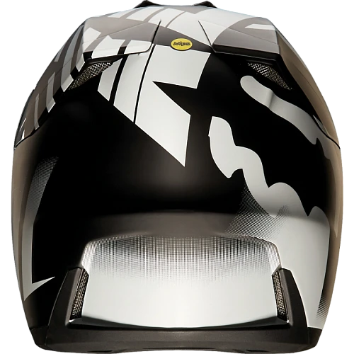 Fox Racing V3 Savant шлем кроссовый, черно-белый