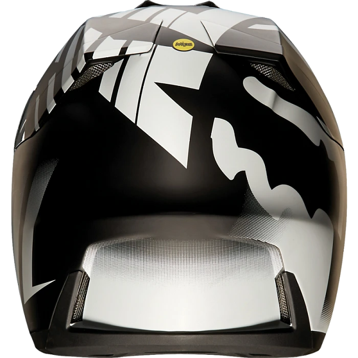 Fox Racing V3 Savant шлем кроссовый, черно-белый