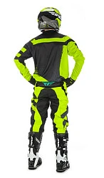 Fly Racing F-16 2018 комплект подростковый, черно-желтый